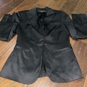 bebe tailor made Classic Black Women's‎ Blazer size 4